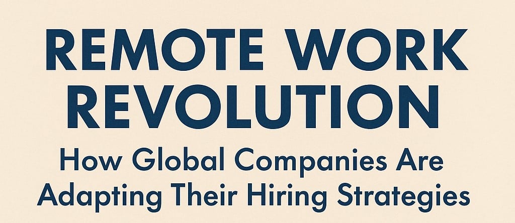 Explore how Airbnb, Wise, and Tesla are pioneering remote-first recruitment strategies, breaking down geographical barriers to build diverse, global teams in the post-pandemic era.