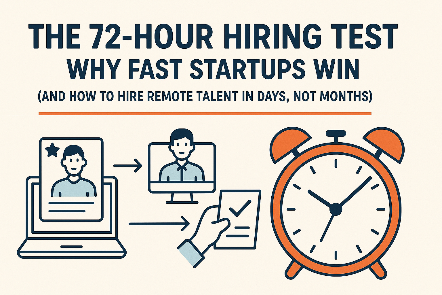 While you're scheduling round 6 of interviews, your competitor just hired that engineer in 72 hours, here's how the fastest startups are winning the remote AI talent war.