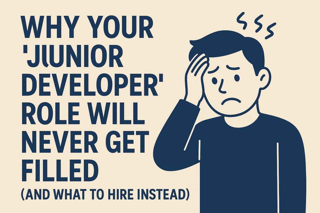 Why Your "Junior Developer" Role Will Never Get Filled (And What to Hire Instead)