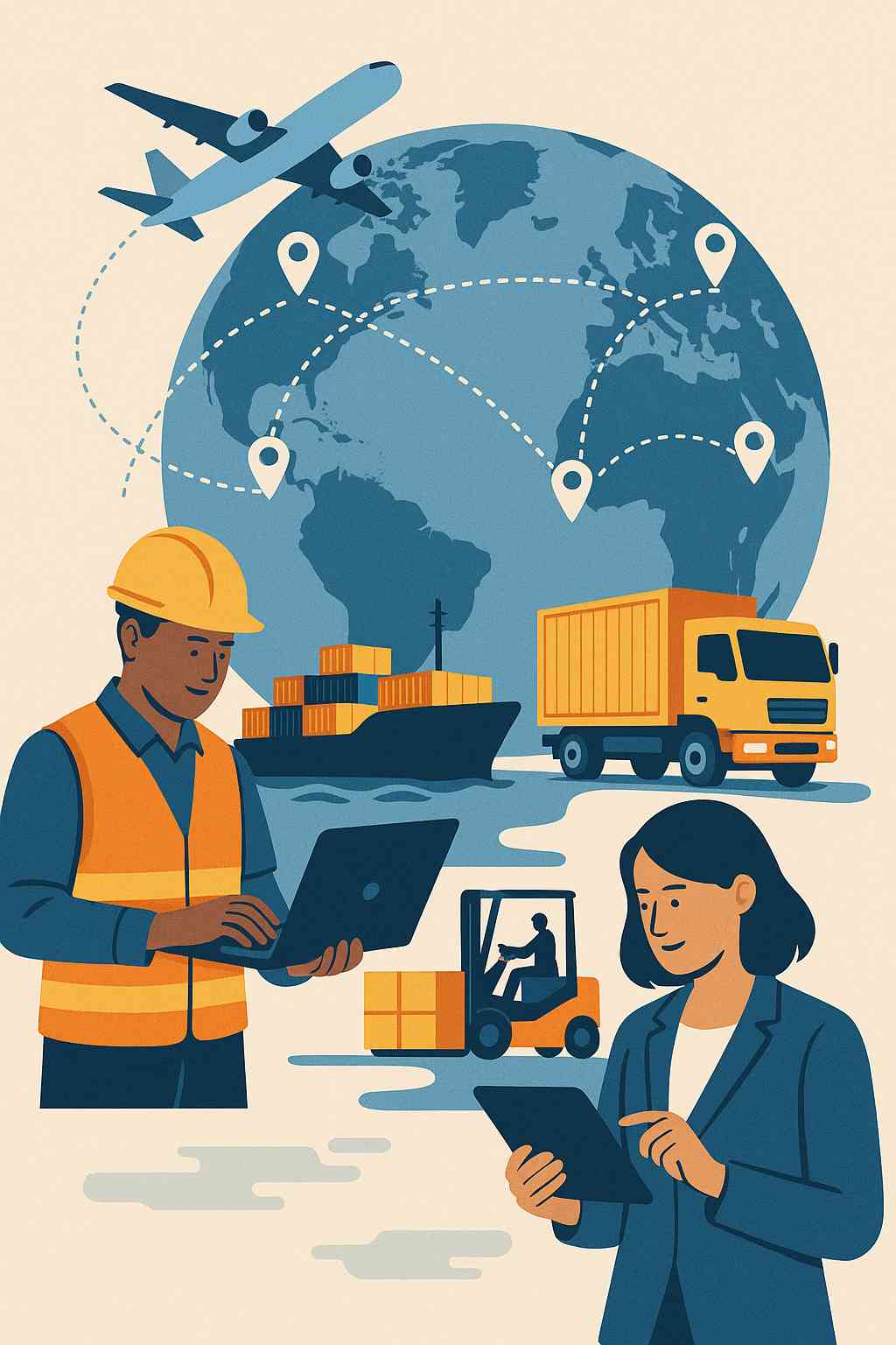 The Future of Global Supply Chain Careers : Logistics in a Connected World