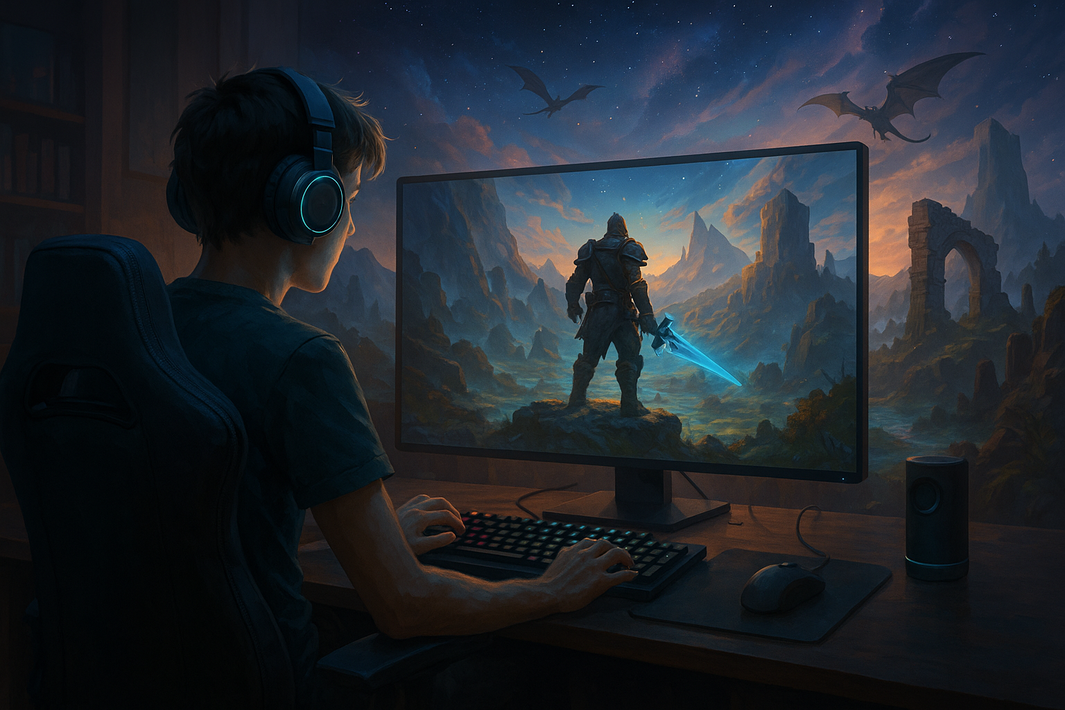 Gaming and Interactive Entertainment: Creating Immersive Digital Worlds